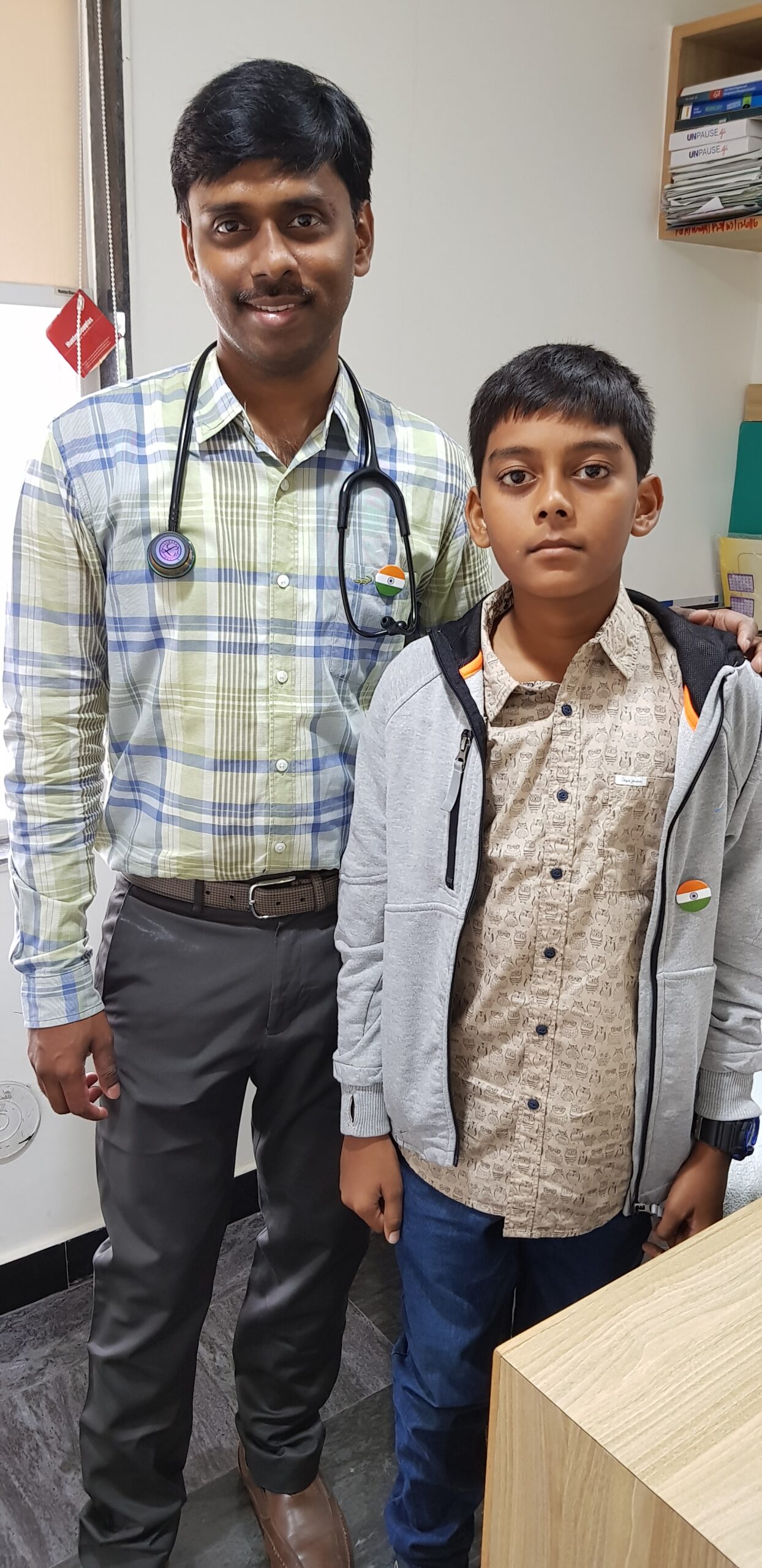 Happy patient